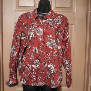 Liz&co button down  A-49 5/$25